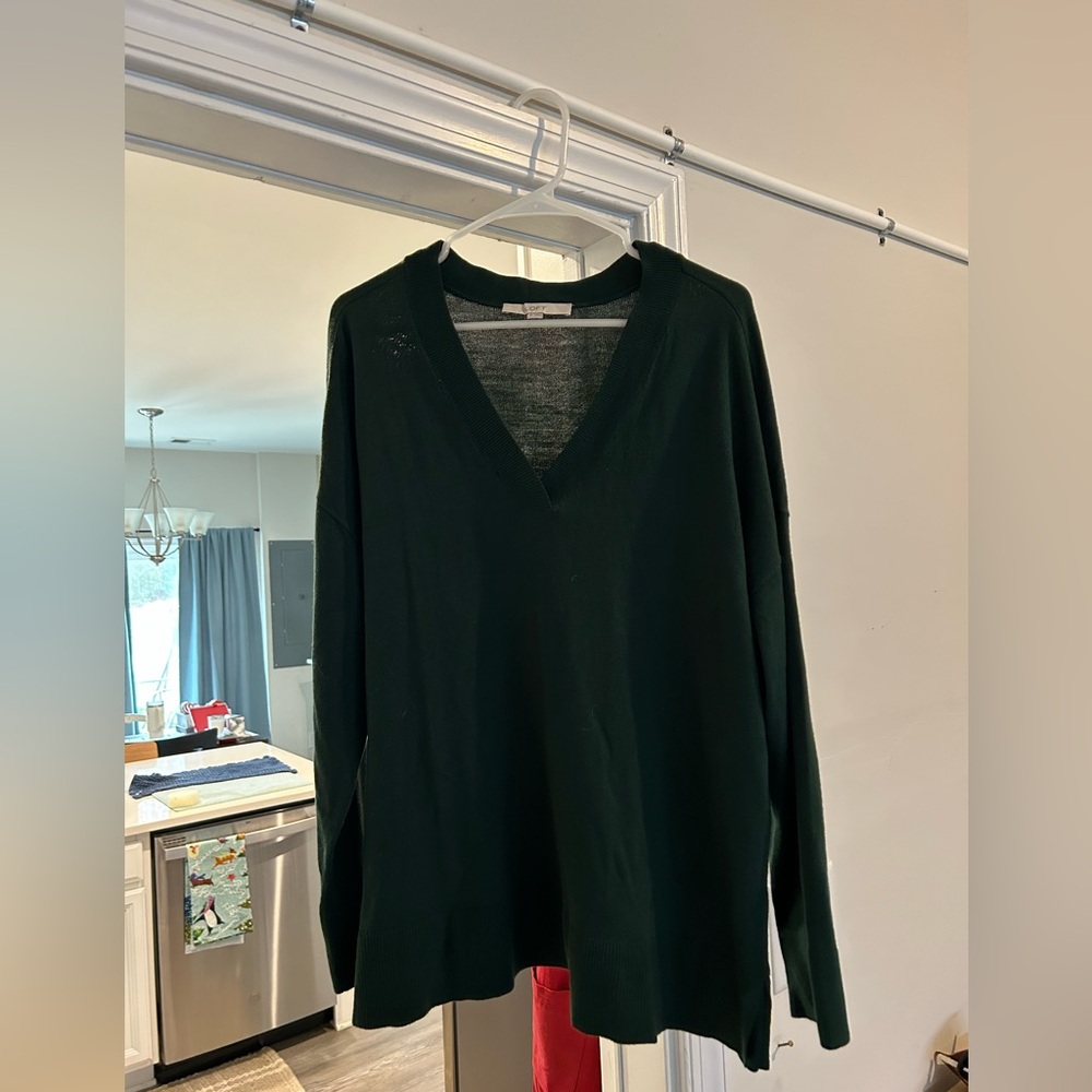 Women’s Green Loft Sweater